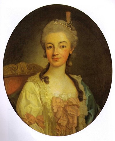 Portrait de Teresa Kinsky von Weichnitz und Tettau (1740-1806), épouse d